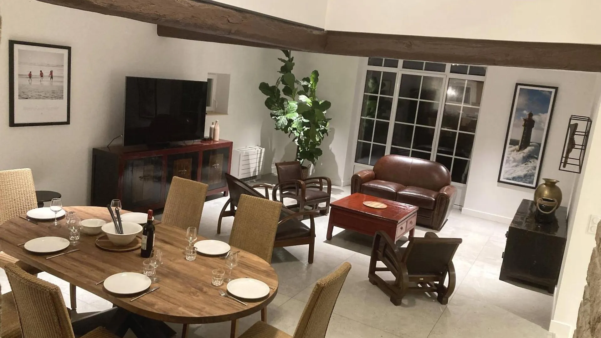 Kerveo Vue Sur Mer - Gite, Spa Et Sauna Plonévez-Porzay Francja